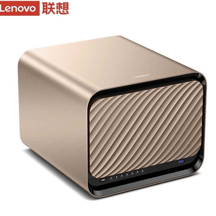 Lenovo 联想 X1 个人云储存（五盘位无盘版）NAS网络存储 4GB无盘版+4T专用硬盘x3